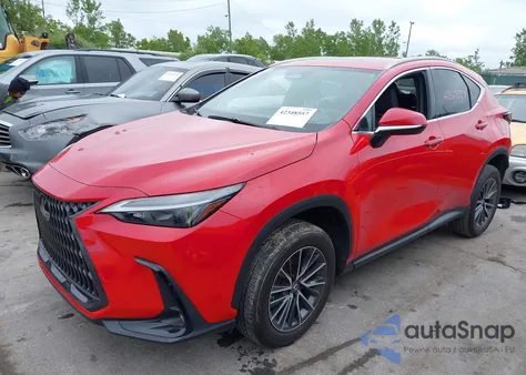 2022 Lexus Nx 250 Premium from USA, damaged, VIN 2T2GDCAZ2NC002889